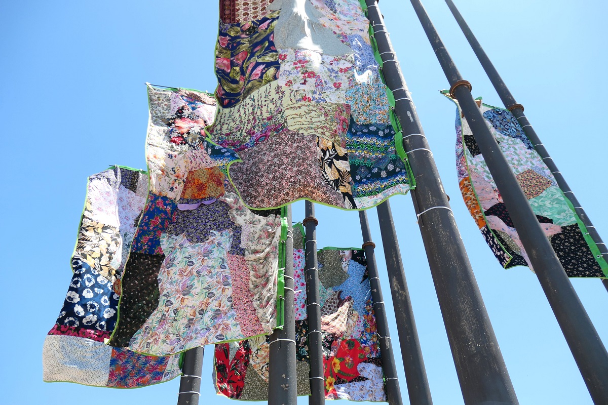 Instalación escultórica de Inmaculada Abarca en Cartagena