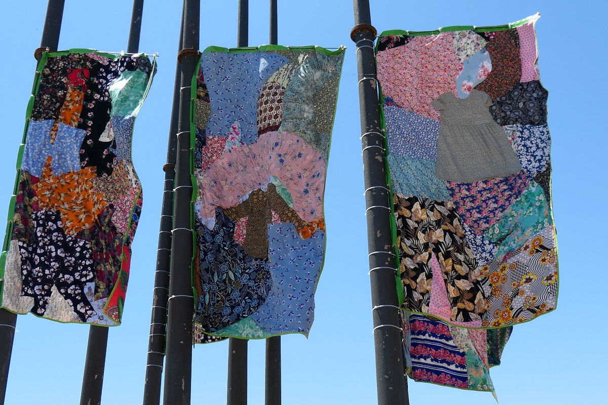 Instalación escultórica de Inmaculada Abarca en Cartagena