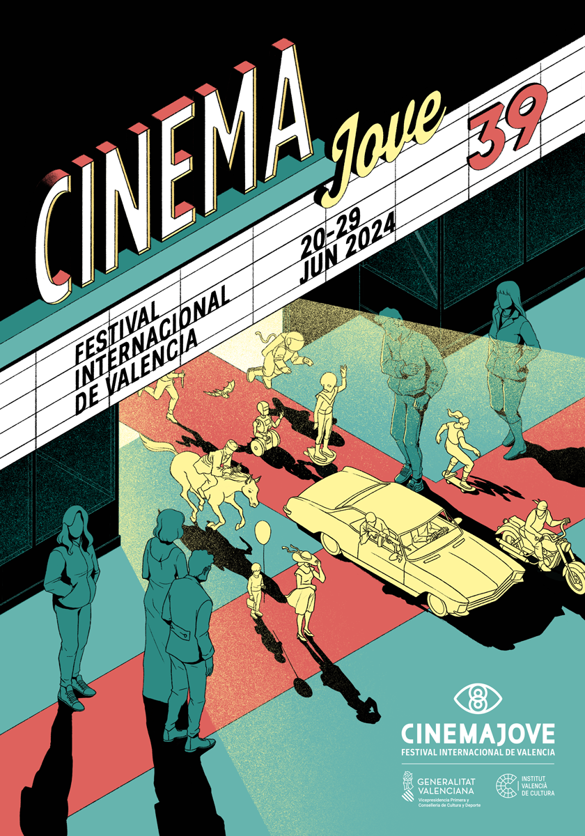 Cartel de la 39 edición de Cinema Jove