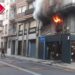 Incendio de un edificio de viviendas en Elche