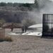 Incendio en una pirotecnia de Olocau