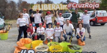 Acto del proyecto Libera en el Parque Natural de l'Albufera