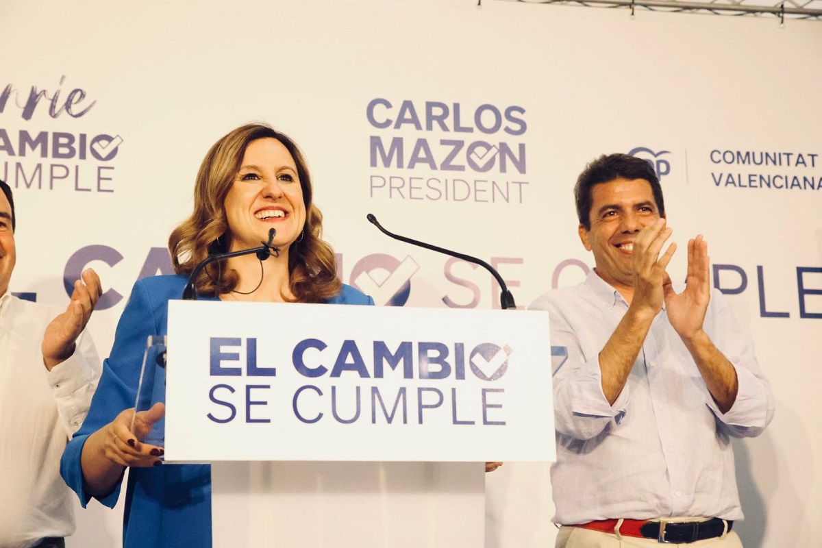 María José Catalá valora la victoria del PP en la ciudad de Valencia