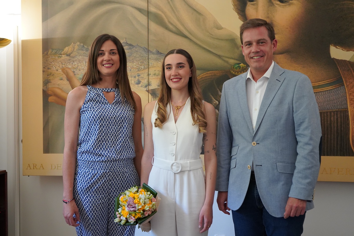 Recepció a la Reina de la Fira d'Agost de Xàtiva 2024