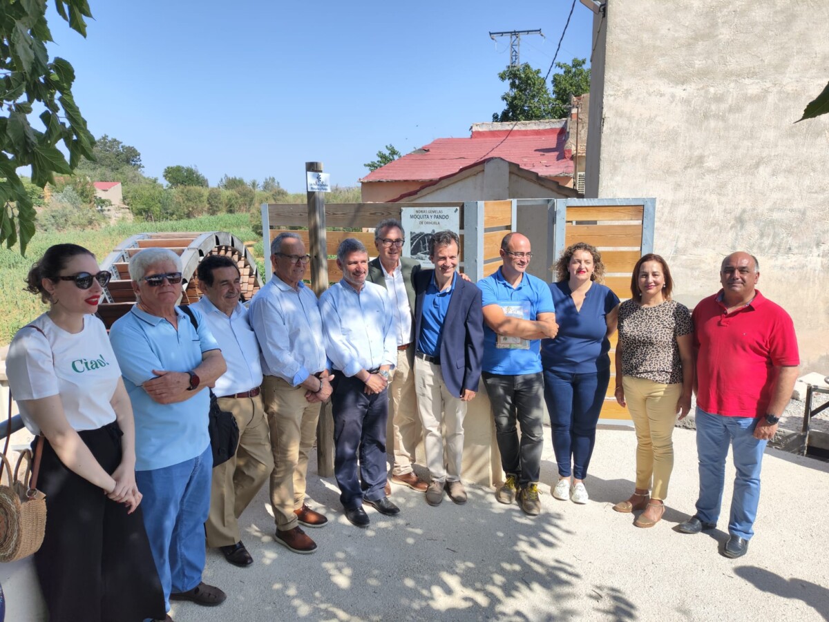 Las norias gemelas de Orihuela, rehabilitadas