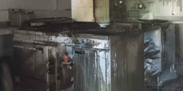 Incendio en la cocina del hotel Sea You de Valencia