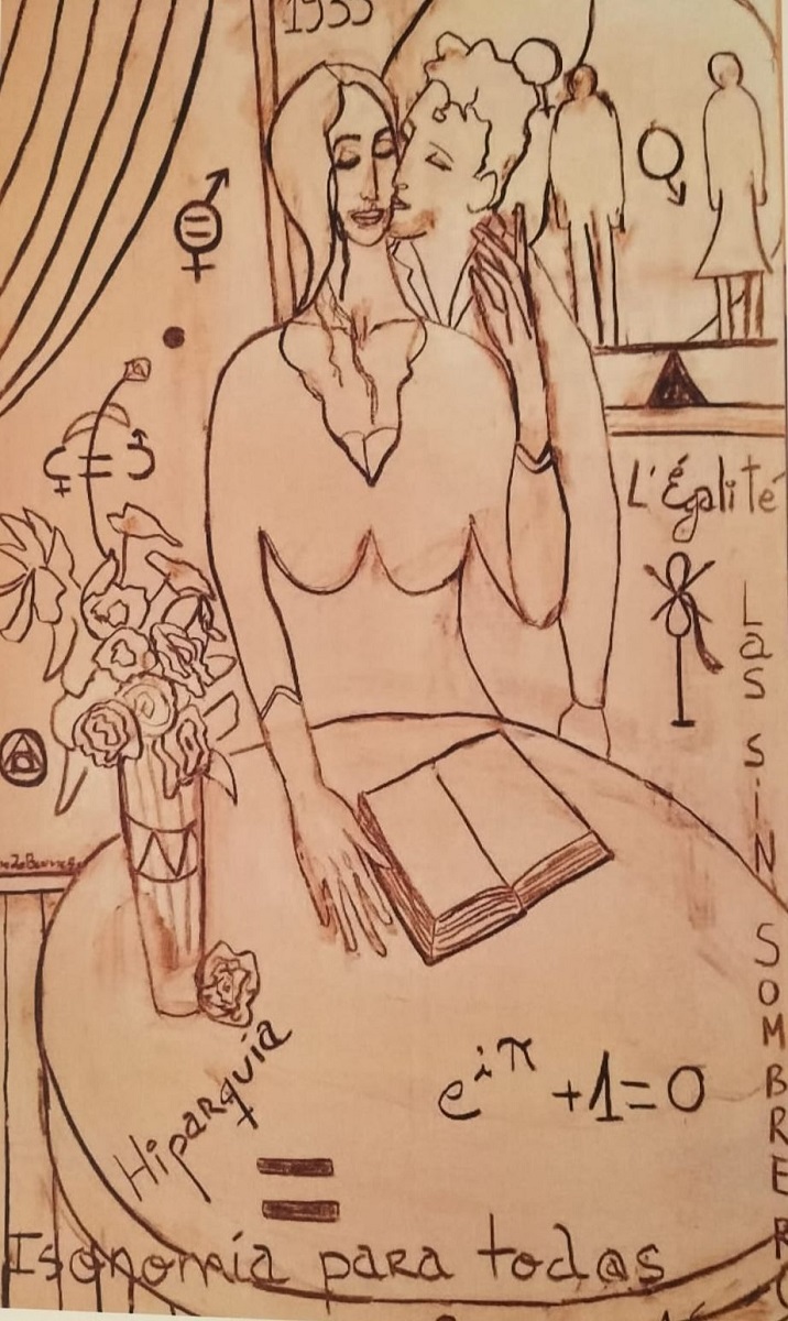 Litografía 'Aequalitas' de Antonio Camaró