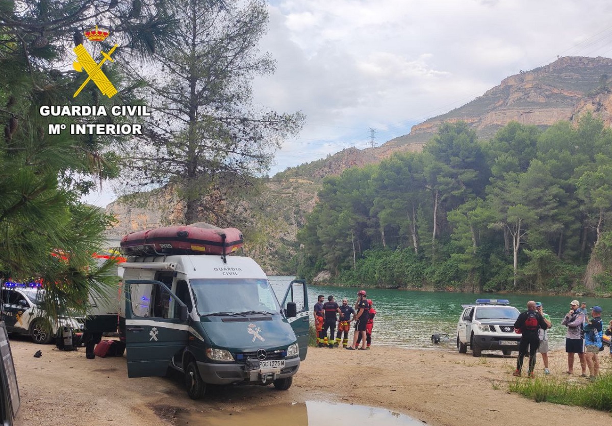Búsqueda de un hombre de 59 años en el embalse de Cortes de Pallás