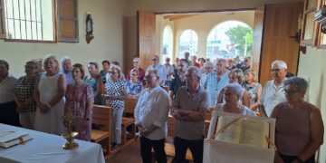 Celebración de la Virgen del Carmen en la ermita que lleva su nombre en Castellón