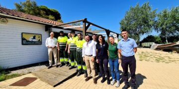 Equipo del Plan de Limpieza de la Devesa del Saler