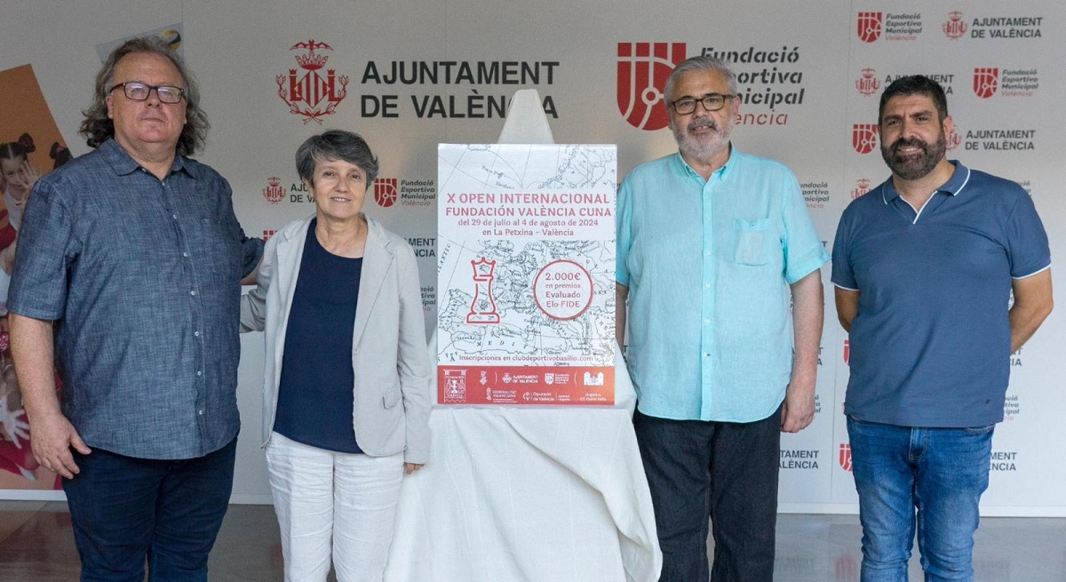 Presentación del X Open Internacional Fundación València Cuna