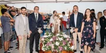 Procesión de la Virgen del Carmen en el Grau de Castelló