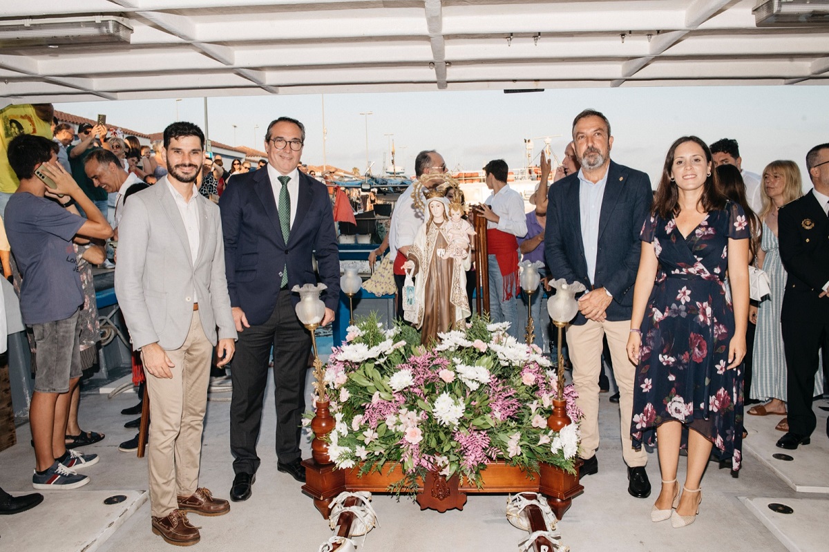 Procesión de la Virgen del Carmen en el Grau de Castelló