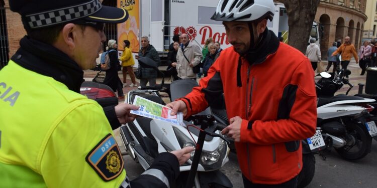 Control de patinetes en Valencia