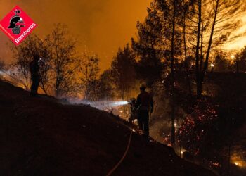 Incendio forestal de Benasau