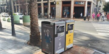 Papeleras inteligentes en Valencia