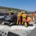 Accidente de tráfico en la A-35 a su paso por Moixent
