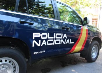 Coche patrulla de la Policía Nacional