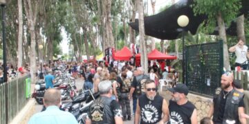 Concentración motera en l'Alfàs del Pi