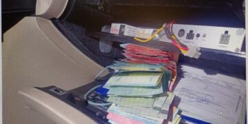 Dinero recuperado del robo en El Campello