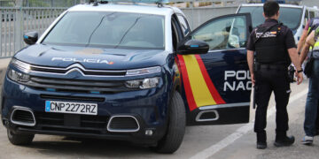 Imagen de archivo de un vehículo de la Policía Nacional. EFE/Policía Nacional