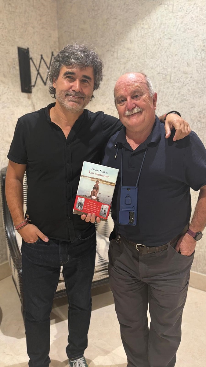 Morenilla con Pedro Simón