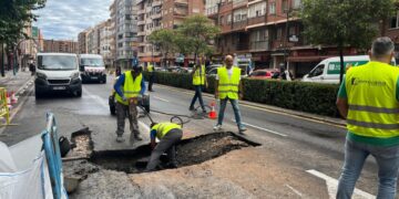 Fuga de agua Peset Aleixandre