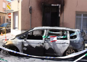 coche quemado excuñada Novelda
