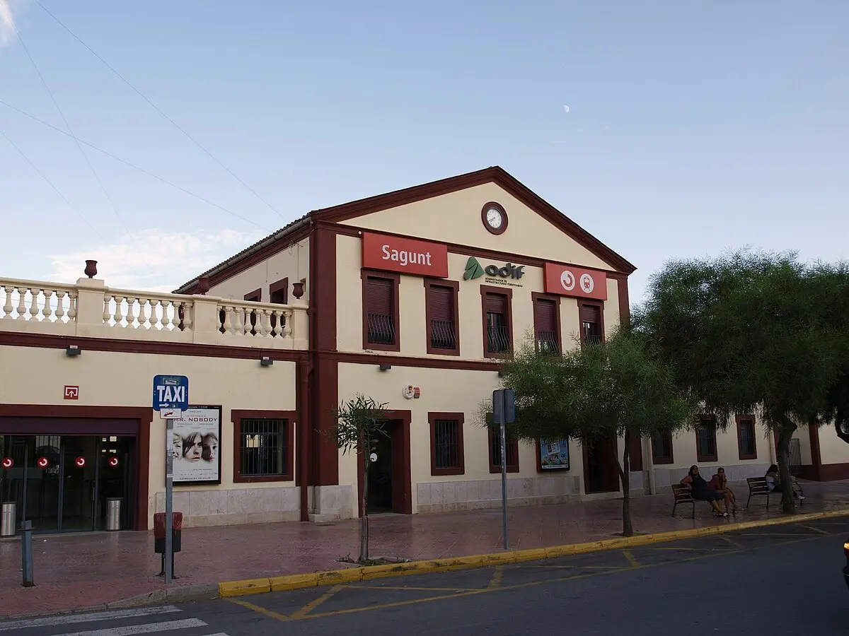 estacion tren de Sagunto