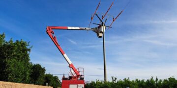 Medio Ambiente colabora en la instalación de medidas para evitar electrocuciones de aves en líneas eléctricas de Moncada y Bétera