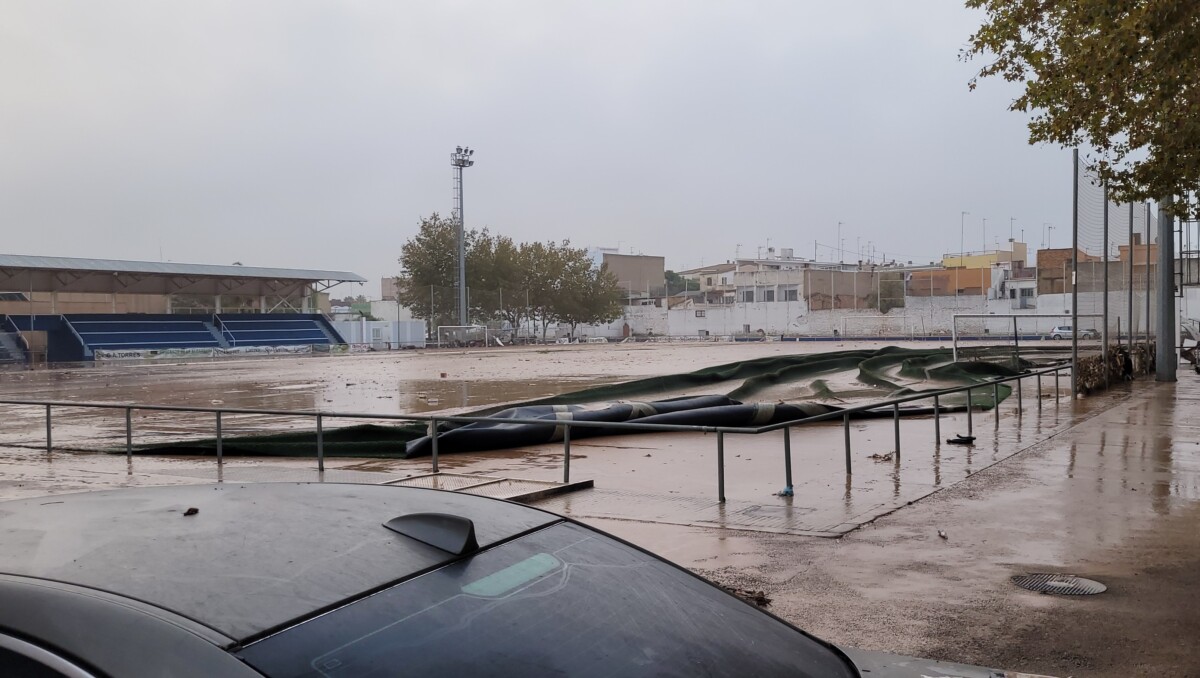 DANA Aldaia campo futbol UD Aldaia CF