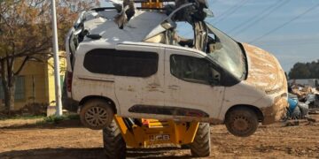 DANA retirada vehículos