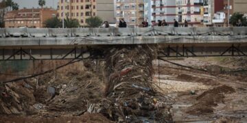 Barranco del Poyo a su paso por Paiporta