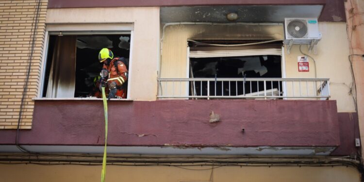 incendio en Torrent