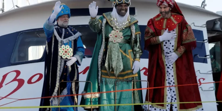 Llegada de los Reyes Magos