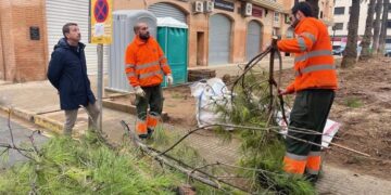 Catarroja inicia la fase previa a la recuperación de los parques afectados por la dana