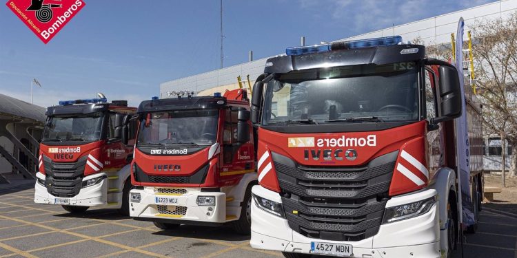 04/04/2023 Camiones del Consorcio Provincial de Bomberos de Alicante.
POLITICA 
ALEX DOMINGUEZ