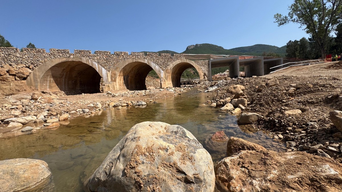 obras Requena y Chera tras la DANA
