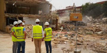 Visita derribo colegios afectados DANA