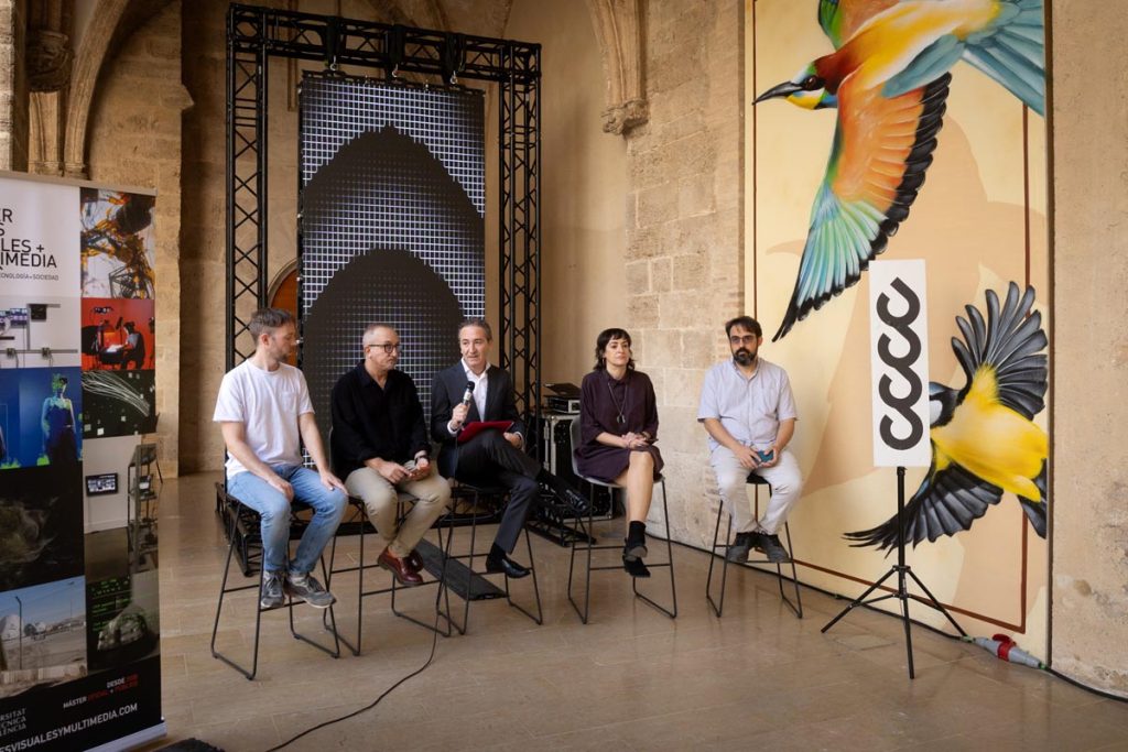 Presentación de Volumens en el Centre del Carme