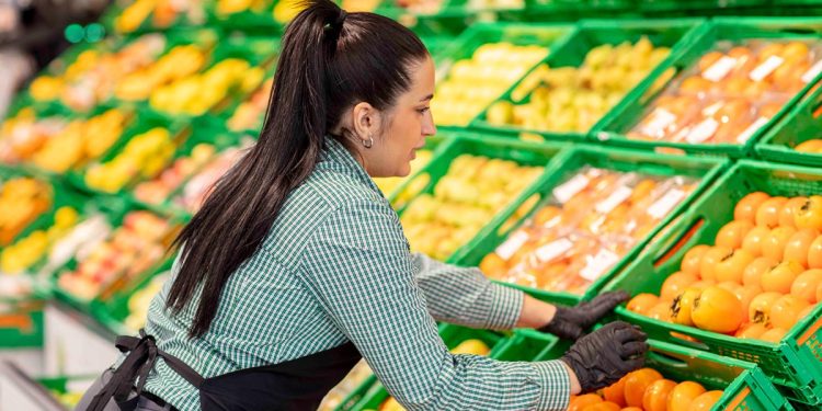 Caqui valenciano en Mercadona