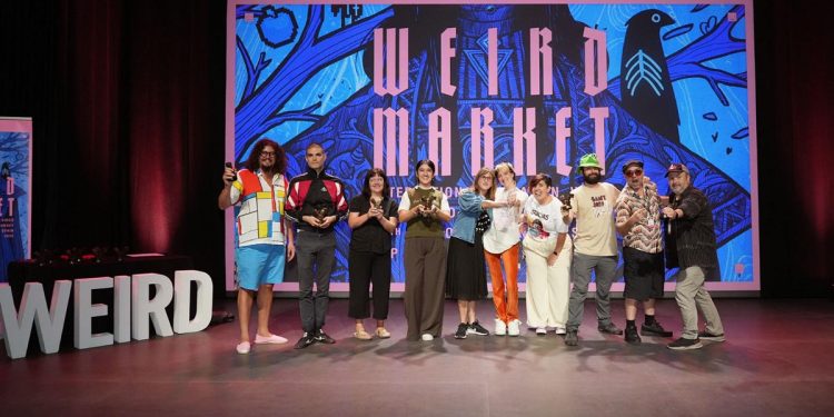 Foto de ganadores del 17 Weird Market