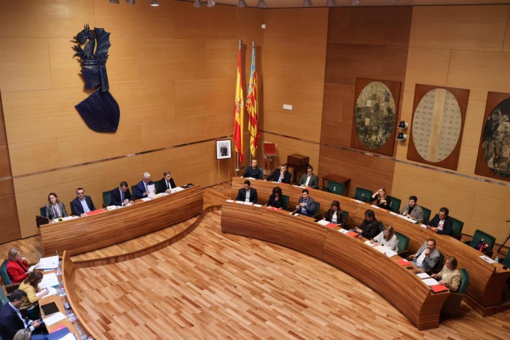pleno Diputacion de Valencia
