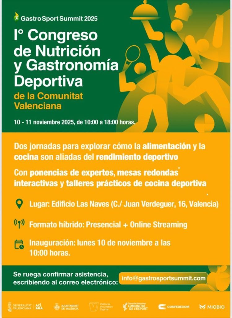 Congreso de nutrición y gastronomía deportiva