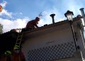 incendio de vivienda en Bocairent