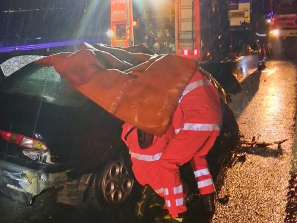 Accidente en la A-7 a la altura de Rptglà i Corberà