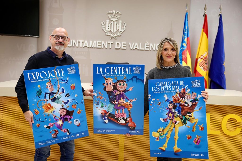 Presentación de la programación de Expojove, La Central y la Cabalgata de Reyes Magos