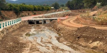 Reparación de caminos rurales tras la Dana