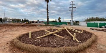 Obras de Aula Natura en Burriana
