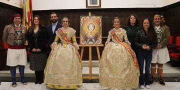 Presentación del cartel anunciador de las Fallas de Sagunto 2026